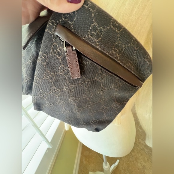 Gucci bum bag brown vintage authentic, non binary, gender fluid - Picture 10 of 11
